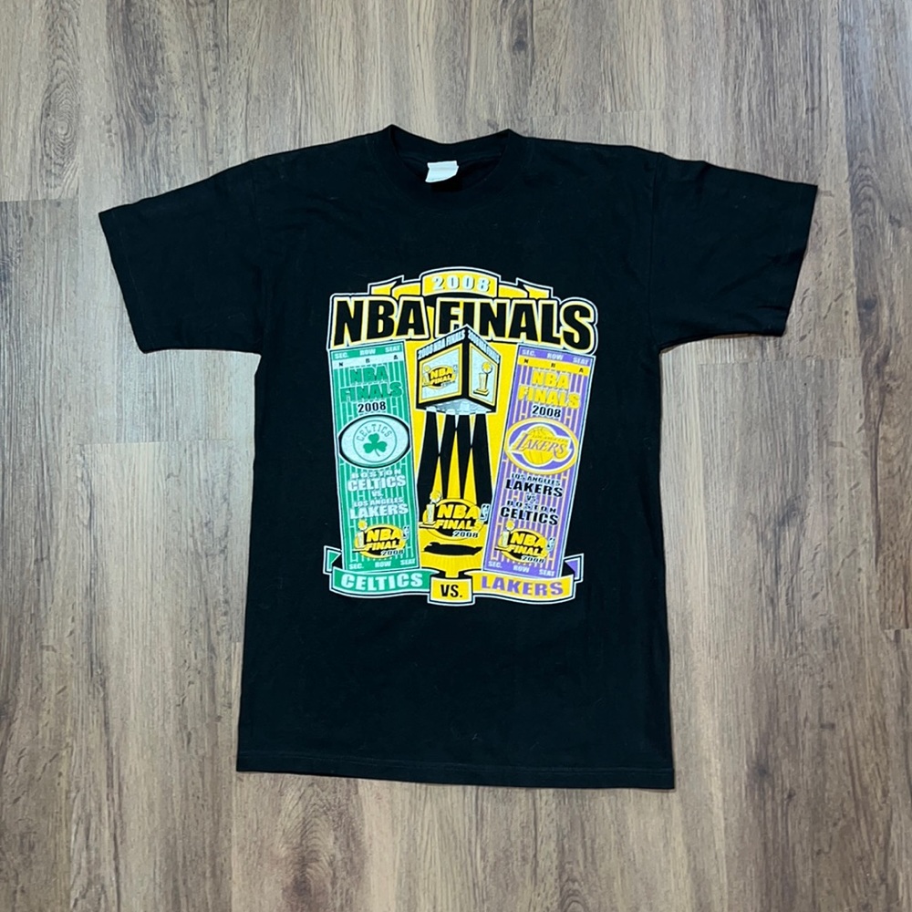Vintage Y2K Lakers 2008 NBA Finals  T-Shirt